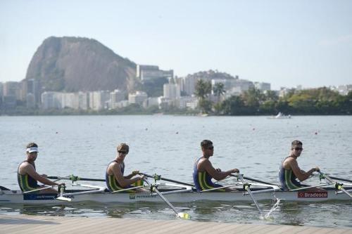 Lagoa recebe evento-teste de remo a um ano dos Jogos Olímpicos / Foto: Alexandre Loureiro / Inovafoto / Bradesco